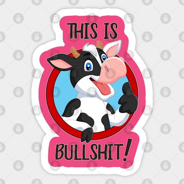 This is Bullshit Sticker by OldTony